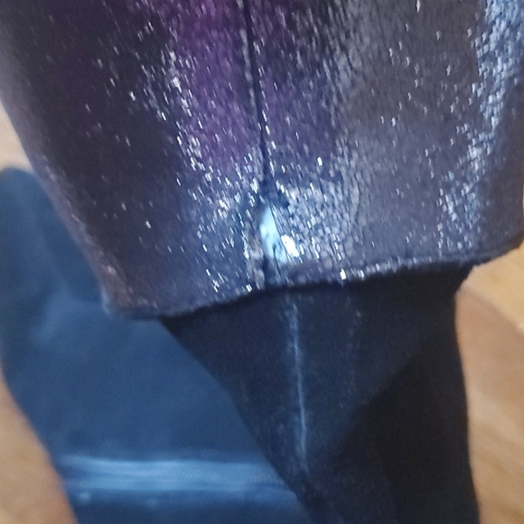 Calvin Klein Suede Convertible Knee High Boots - Picture 13 of 16